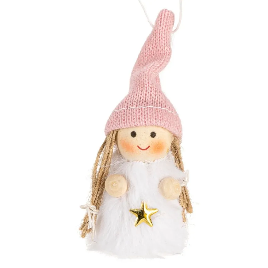 Winter-Püppchen, Madita, 7,7cm hoch, 4 Stück