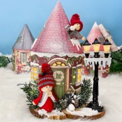 Winter-Püppchen, Sofie & Piet, 7cm hoch, 4 Stück