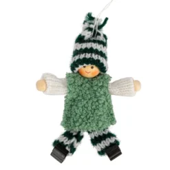 Winter-Püppchen, Valentin, 12,3cm hoch, 3 Stück