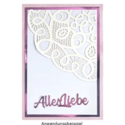 XL-Laser-Ornamente, Zierdeckchen 12, verschiedene Farben, Ø 20cm, 10 Stück