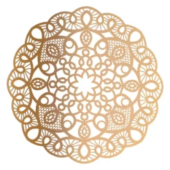 XL-Laser-Ornamente, Zierdeckchen 12, verschiedene Farben, Ø 20cm, 10 Stück