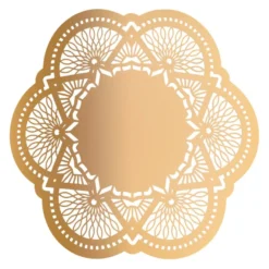 XL-Laser-Ornamente, Zierdeckchen 7, verschiedene Farben, Ø 20cm, 10 Stück