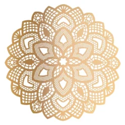 XL-Laser-Ornamente, Zierdeckchen 2, verschiedene Farben, Ø 20cm, 10 Stück