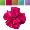 Zieh-Rüschen, Satin, Pastell-Farben, 1m x 3,8cm, 10 Stück