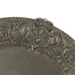 Zierteller, Rohlinge, Ø 33cm, 3 versch. Randdekore, 3 Stück