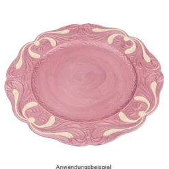 Zierteller, Rohlinge 2, Ø 33cm, 3 versch. Randdekore, 3 Stück